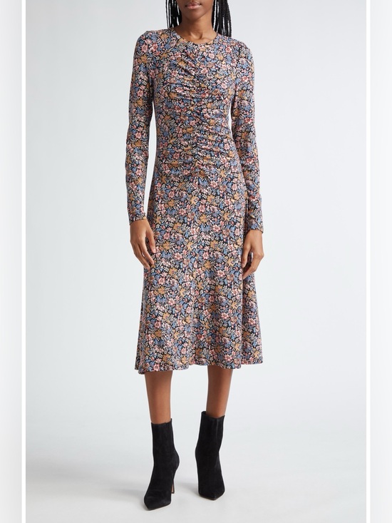 Veronica Beard Dresses & Skirts - Veronica Beard Gale Floral Knit Midi Dress Size M